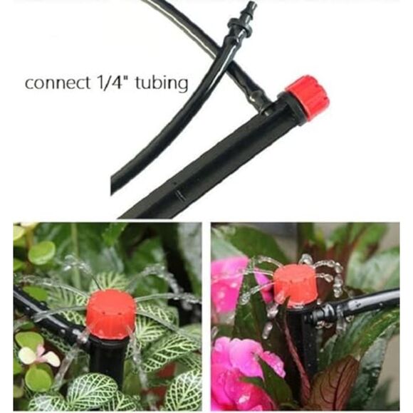 40pcs Drip Irrigation Emitters for 1/4" Irrigation Tubing - Picture 3 of 3